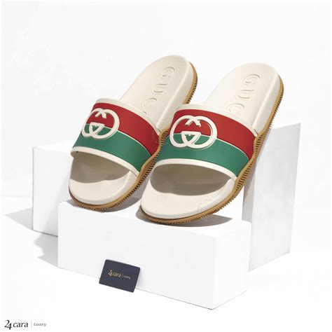 gucci bee slide sandal|women's interlocking g slide sandal.